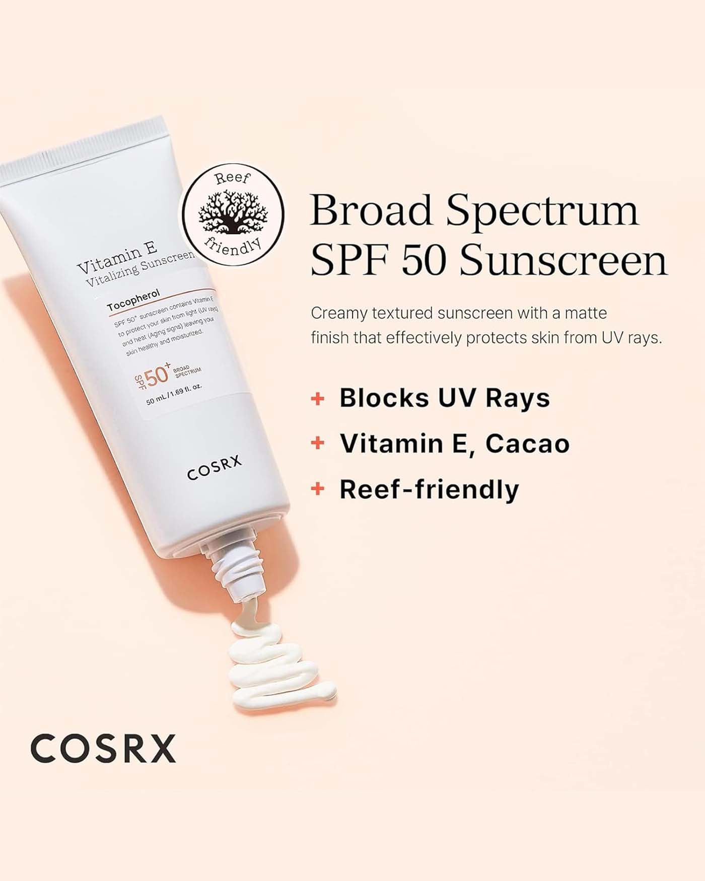 Vitamin E Vitalizing Sunscreen SPF 50+