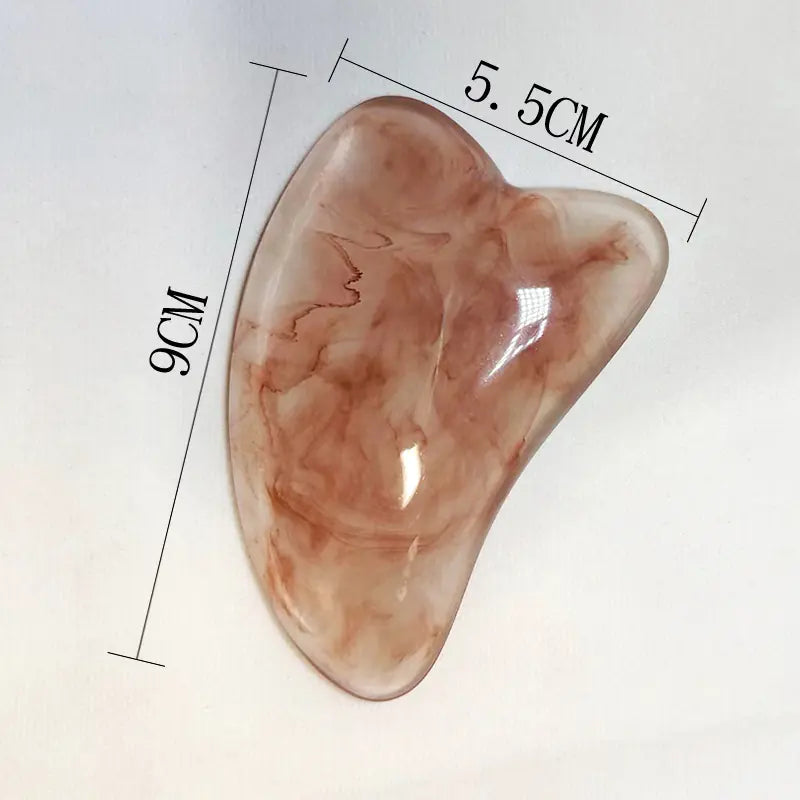 Resin Honey Wax Gua Sha Massage Tool for Face and Body