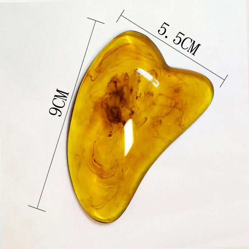 Resin Honey Wax Gua Sha Massage Tool for Face and Body