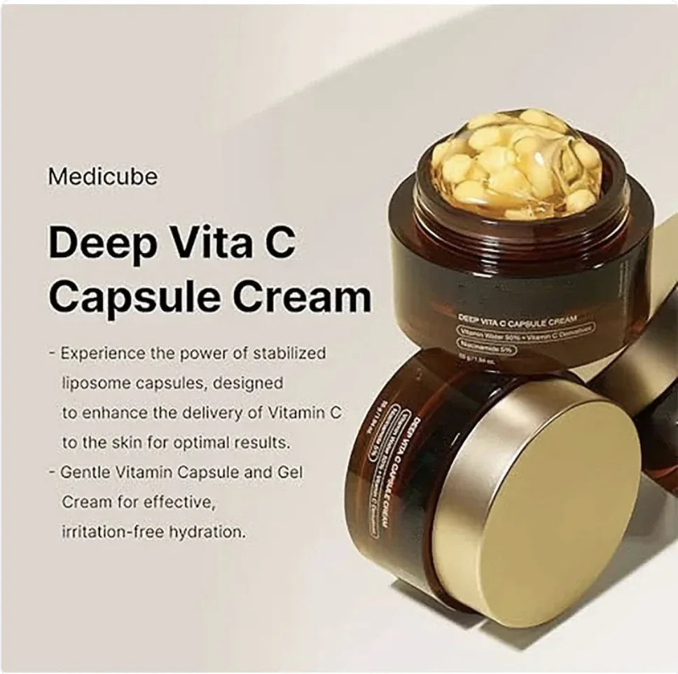 Vitamin C Gold Capsule Facial Moisturizer