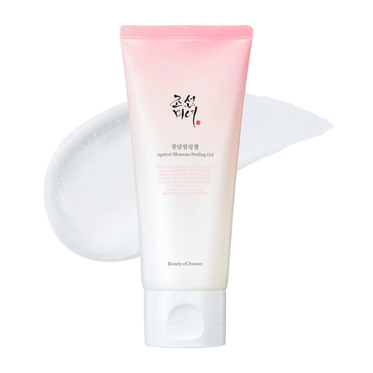 Beauty of Joseon Apricot Blossom Peeling Gel Soft Exfoliating Face and Body Scrub Dead Skin Cells Remover for All Skin Types Korean Skincare for Men Women 100ml 3.38 fl.oz